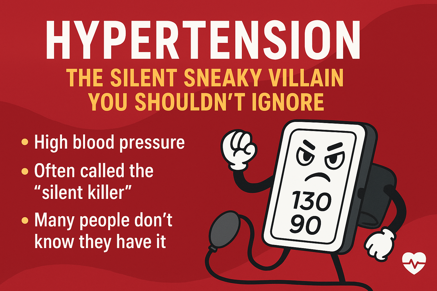 Hypertension: The Silent Sneaky Villain You Shouldn’t Ignore